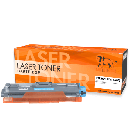 หมึกพิมพ์เลเซอร์ EARTH TONER รุ่น TN-261C สีฟ้า_0