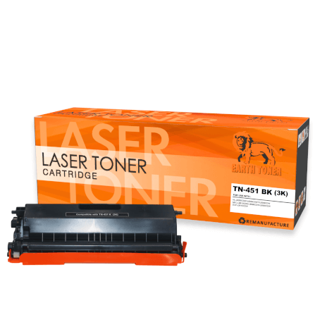 หมึกพิมพ์เลเซอร์ EARTH TONER รุ่น TN-451BK สีดำ_0