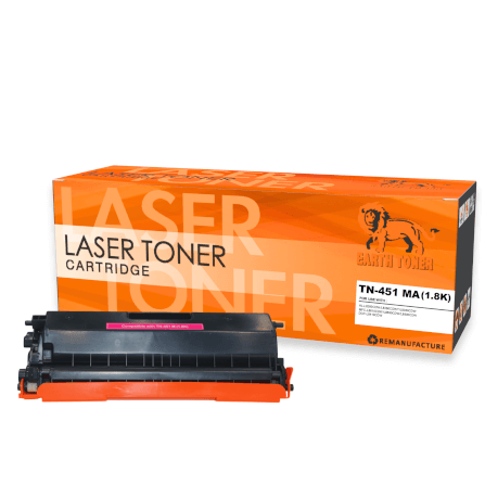 หมึกพิมพ์เลเซอร์ EARTH TONER รุ่น TN-451M สีแดง_0