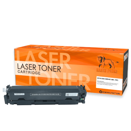 หมึกพิมพ์เลเซอร์ EARTH TONER รุ่น CF410X/410A/CRG-046 สีดำ_0