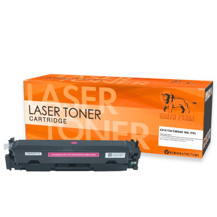 หมึกพิมพ์เลเซอร์ EARTH TONER รุ่น CF413X/413A/CRG-046 สีแดง_0
