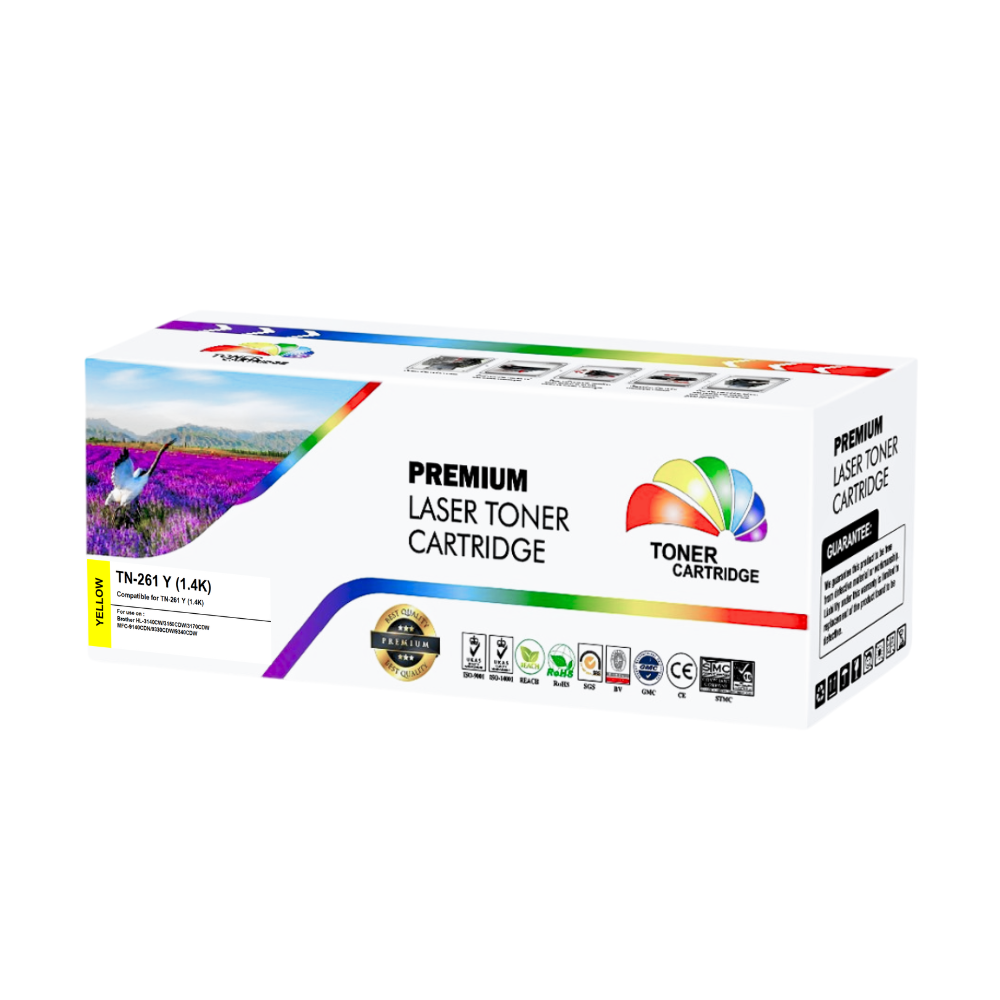 หมึกพิมพ์ COLOR BOX รุ่น TN-261Y สีเหลือง