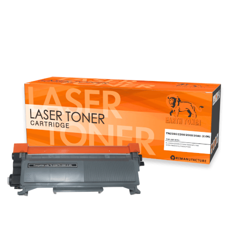 หมึกพิมพ์เลเซอร์ EARTH TONER รุ่น TN2280/2260 สีดำ_1