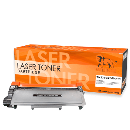 หมึกพิมพ์เลเซอร์ EARTH TONER รุ่น TN2380/2360 สีดำ_1