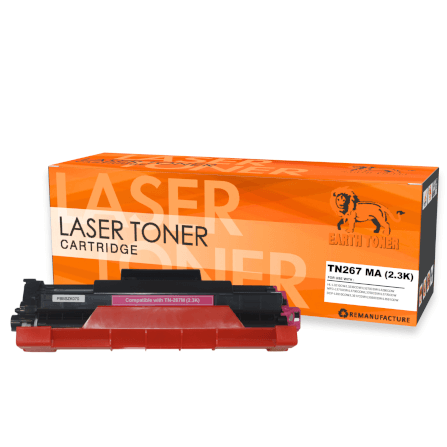 หมึกพิมพ์เลเซอร์ EARTH TONER รุ่น TN-267M สีแดง_1