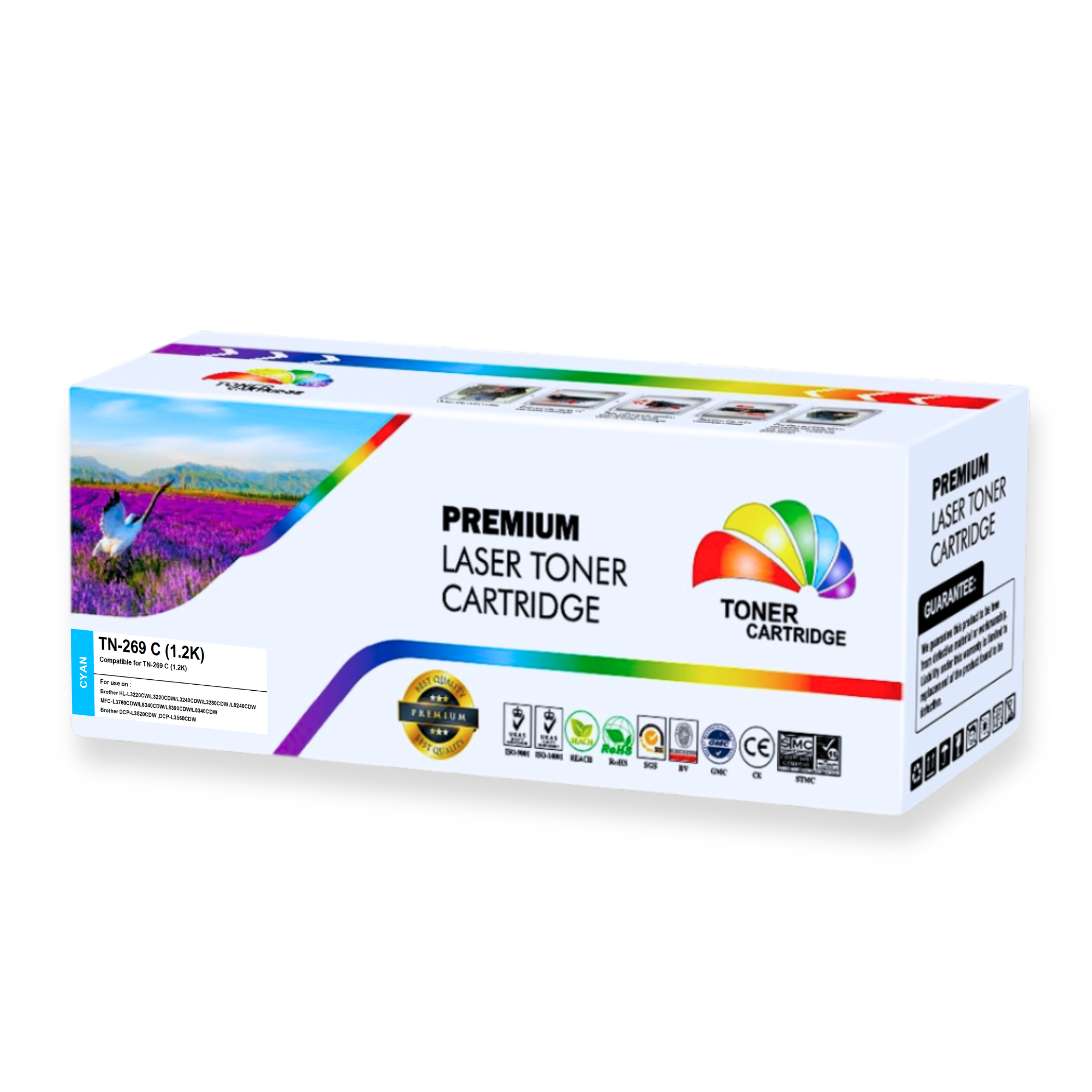 หมึกพิมพ์เลเซอร์ COLOR BOX รุ่น TN269C ฟ้า_1