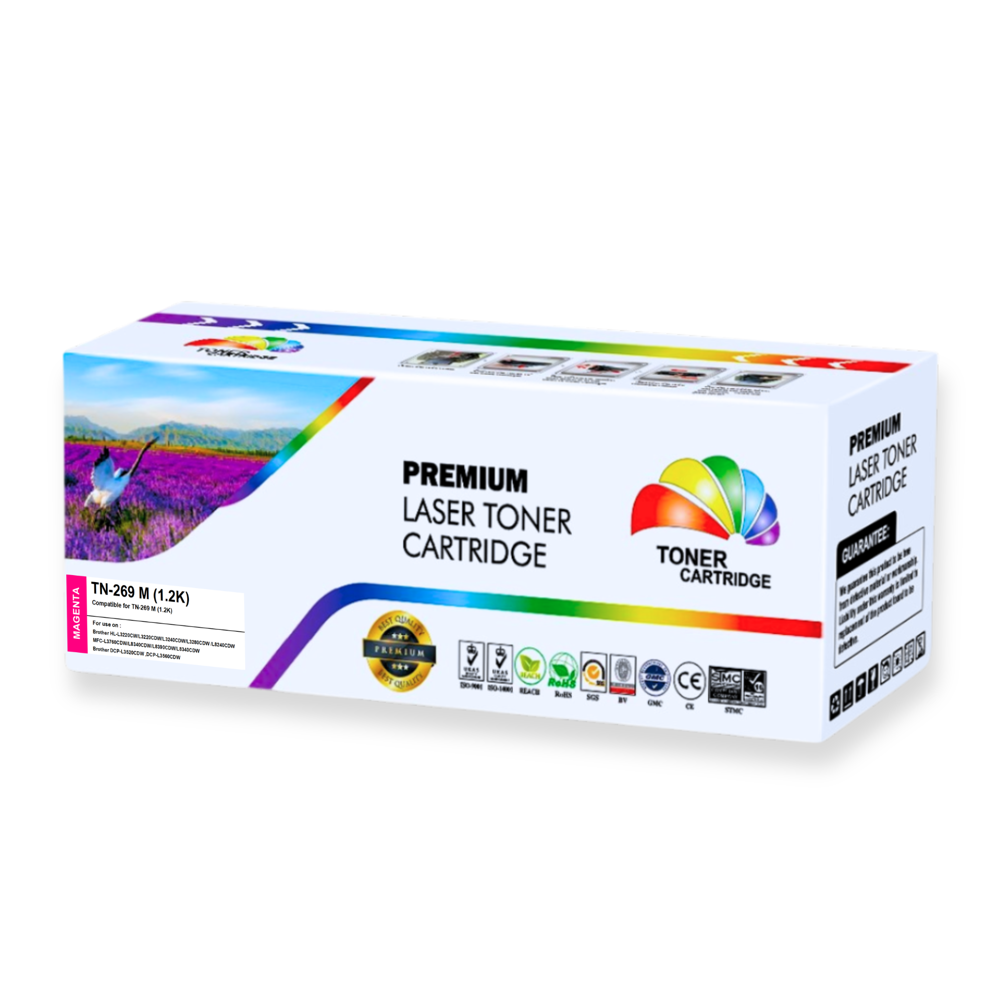 หมึกพิมพ์เลเซอร์ COLOR BOX รุ่น TN269M แดง_1