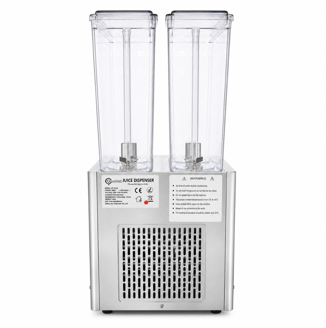 เครื่องจ่ายเครื่องดื่มเย็น QUALITAT รุ่น C082 สีเงิน_3