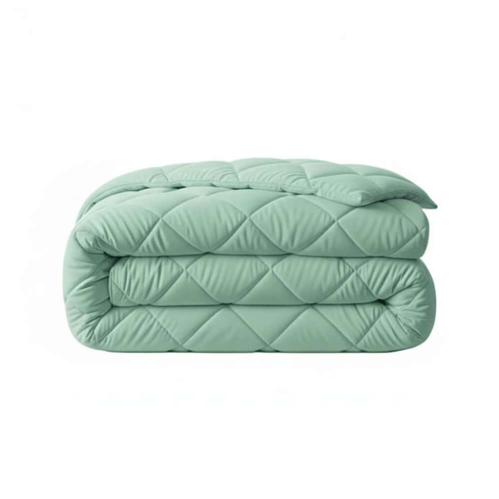 ผ้านวมแบบเย็น ขนาด 5 ฟุต ORIENTAS รุ่น KOYUKI MINT มาตรฐานโรงแรม สีมินต์_8