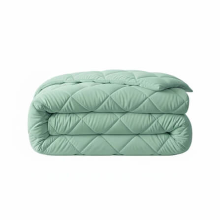ผ้านวมแบบเย็น ขนาด 5 ฟุต ORIENTAS รุ่น KOYUKI MINT มาตรฐานโรงแรม สีมินต์_0