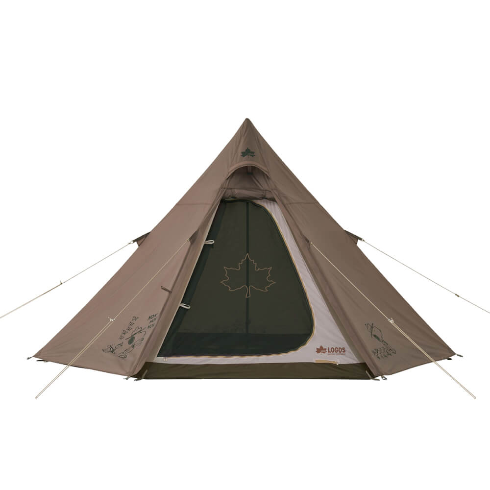 เต็นท์กระโจม LOGOS SNOOPY（BEAGLE SCOUTS 50YEARS )TEPEE-BD สีน้ำตาล