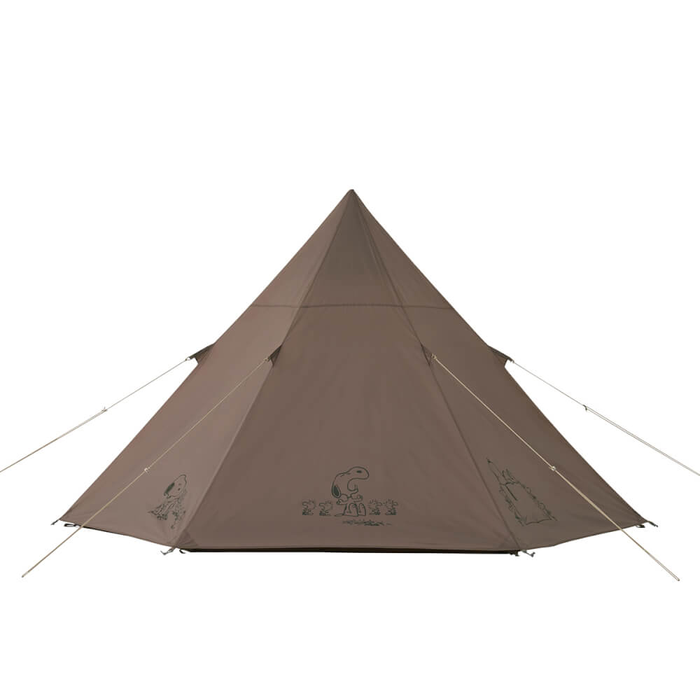 เต็นท์กระโจม LOGOS SNOOPY（BEAGLE SCOUTS 50YEARS )TEPEE-BD สีน้ำตาล
