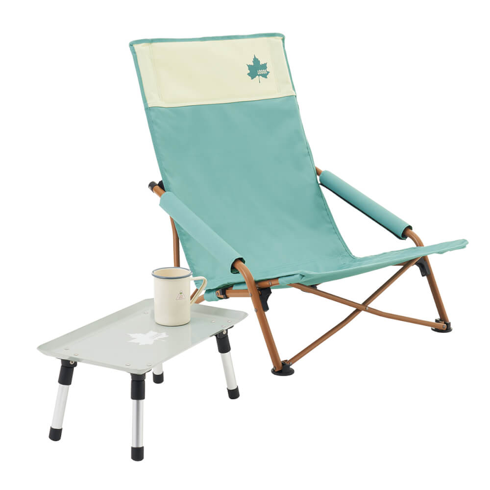 เก้าอี้สนาม LOGOS LIFE AGURA CHAIR (COLORFUL) สีฟ้า