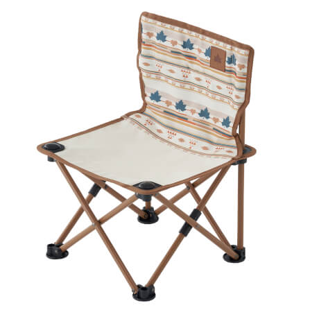 เก้าอี้สนาม LOGOS DESIGN TINY CHAIR (NAVAJO) สีเบจ_0