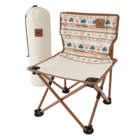 เก้าอี้สนาม LOGOS DESIGN TINY CHAIR (NAVAJO) สีเบจ_1