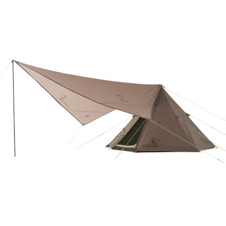 ทาร์ป LOGOS SNOOPY (BEAGLE SCOUTS 50YEARS)WING TARP SET - BD,สีน้ำตาล_2