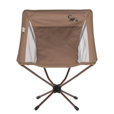 เก้าอี้บัคเก็ต LOGOS SNOOPY (BEAGLE SCOUTS 50YEARS) BUCKET CHAIR สีน้ำตาล_9