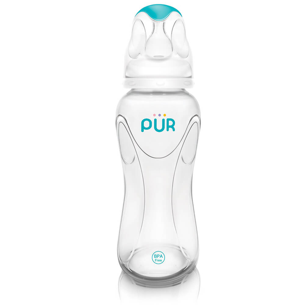 ขวดนม PUR ADVANCED SLIM NECK ขนาด 8 ออนซ์/250 มล.