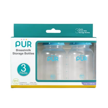 ขวดเก็บน้ำนม PUR สีฟ้า (แพ็ค 3)_0