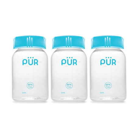 ขวดเก็บน้ำนม PUR สีฟ้า (แพ็ค 3)_3