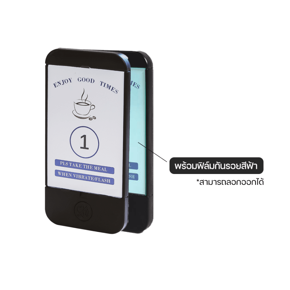 เครื่องเรียกคิวไร้สาย WORREX จำนวน 10 คิว รุ่น W-BCT6982