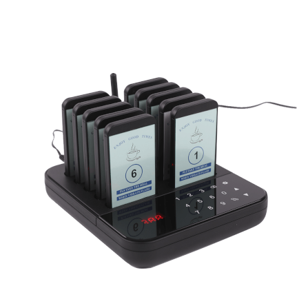 เครื่องเรียกคิวไร้สาย WORREX จำนวน 10 คิว รุ่น W-BCT6982_1