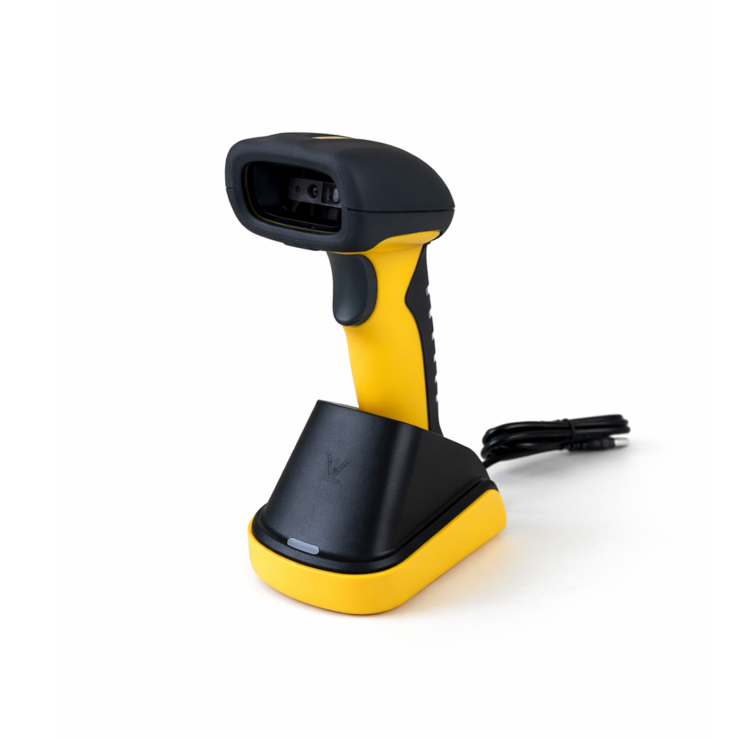 เครื่องสแกนบาร์โค้ดไร้สาย WORREX รุ่น WR-1202 (2D) BLUETOOTH+2.4G รุ่นอุตสาหกรรม_0