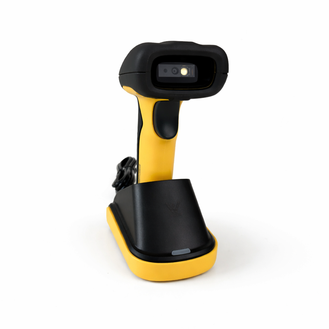 เครื่องสแกนบาร์โค้ดไร้สาย WORREX รุ่น WR-1202 (2D) BLUETOOTH+2.4G รุ่นอุตสาหกรรม_1