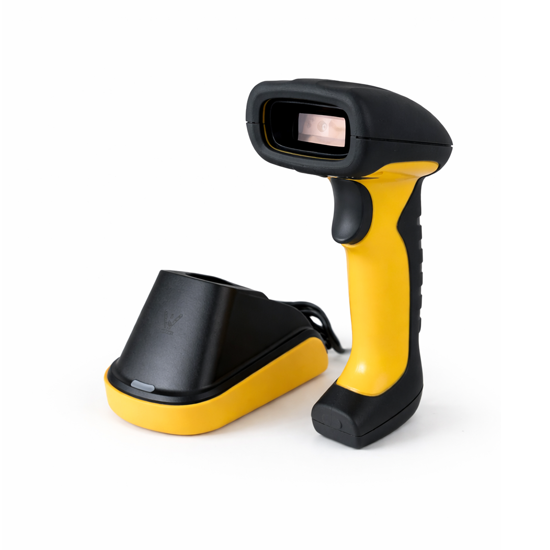 เครื่องสแกนบาร์โค้ดไร้สาย WORREX รุ่น WR-1202 (2D) BLUETOOTH+2.4G รุ่นอุตสาหกรรม_4