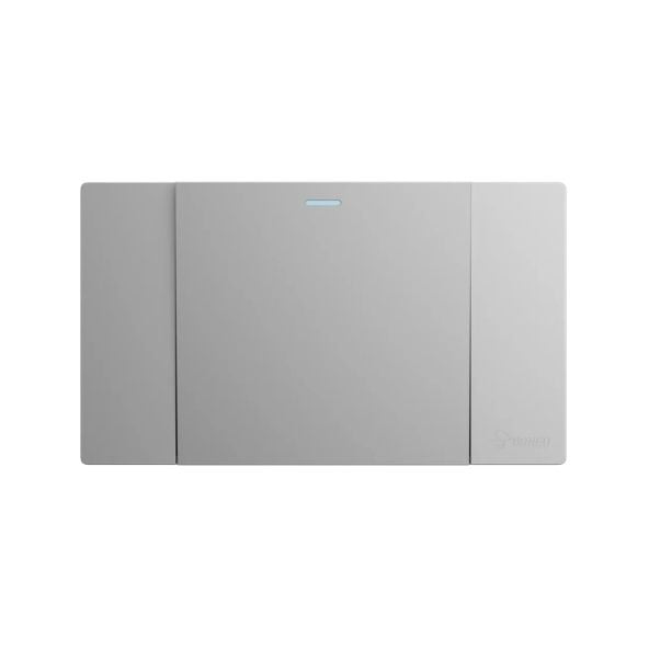 ชุดสวิตช์ 1 ทาง 1 ช่อง GONEO รุ่น PIANO SONATA G25-K111-MGY สีเทา MOON SHADOW GRAY_1