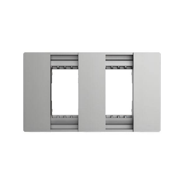 หน้ากาก 2 ช่อง GONEO รุ่น PIANO SONATA G25-K172-MGY สีเทา MOON SHADOW GRAY
