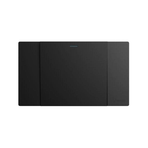 ชุดสวิตช์ 1 ทาง 1 ช่อง GONEO รุ่น PIANO SONATA G25-K111-BK สีดำ_0