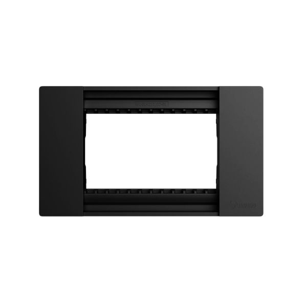 หน้ากาก 3 ช่อง GONEO รุ่น PIANO SONATA G25-K173-BLK สีดำ