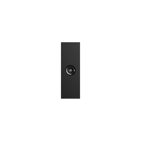 เต้ารับโทรทัศน์ 75 โอห์ม 1 ช่อง GONEO รุ่น PIANO SONATA G25-T103-BLK สีดำ