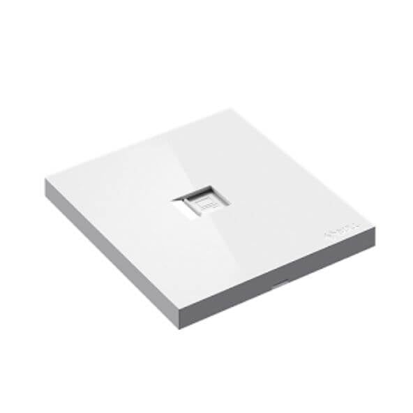 ชุดเต้ารับคอมพิวเตอร์ 1 ช่อง GONEO รุ่น PIANO G27-T102A-WH สีขาว