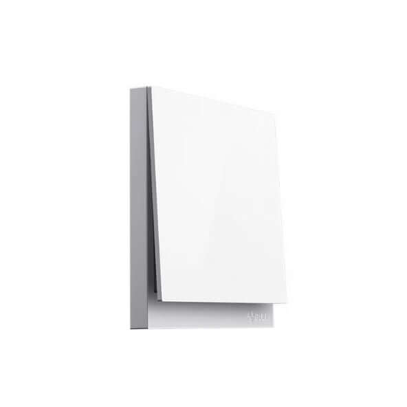 ชุดสวิตซ์ 2 ทาง 1 ช่อง GONEO รุ่น PIANO G27-K112-WH สีขาว