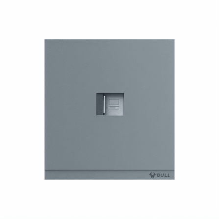 ชุดเต้ารับคอมพิวเตอร์ 1 ช่อง GONEO รุ่น PIANO OPUS ONE G67-T102-RGY สีเทา_0