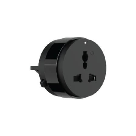 เต้ารับไร้สายสากล GONEO รุ่น GS30N สีดำ_1