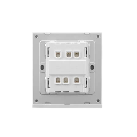 ชุดสวิตซ์สองทาง 2 ช่อง GONEO รุ่น PIANO OPUS ONE G67-K212-DWH สีขาว_1