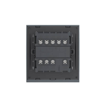 ชุดสวิตซ์ 2 ทาง 3 ช่อง GONEO รุ่น PIANO OPUS ONE G67-K312-RGY สีเทา_2