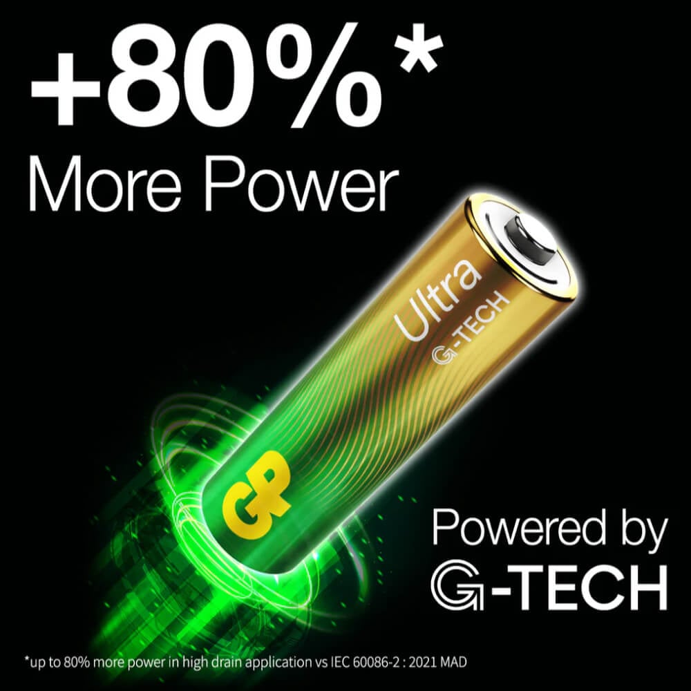 ถ่านอัลคาไลน์ GP BATTERY ULTRA ALKALINE AAA X 4 1 กล่อง (10 แพ็ค)_3