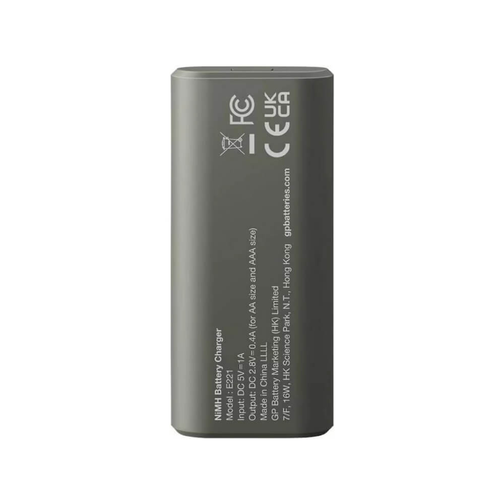 เครื่องชาร์จถ่าน GP BATTERY RECYKO E221 CHARGER + AA 2 PCS  2100MAH BATTERY_4