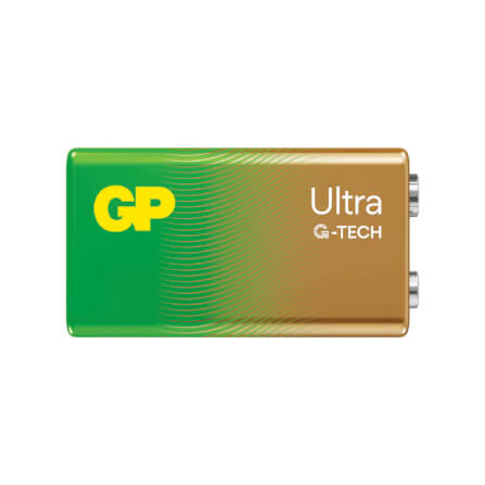 ถ่านอัลคาไลน์ GP BATTERY ULTRA ALKALINE 9VX1 1 กล่อง (10 แพ็ค)_2