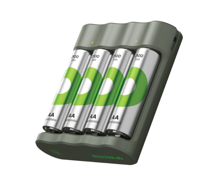 เครื่องชาร์จถ่าน GP BATTERY RECYKO B441 CHARGER + AA 4PCS 2100MAH BATTERY_4