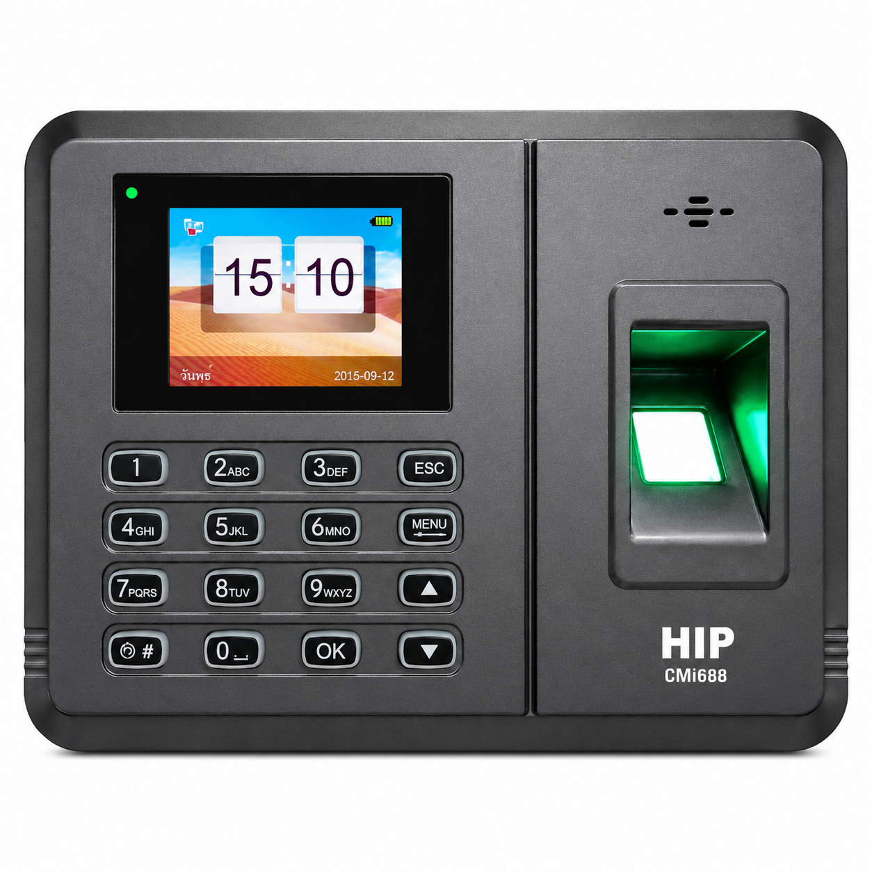 เครื่องสแกนนิ้ว HIP รุ่น CMI688 สีเทาเข้ม_0