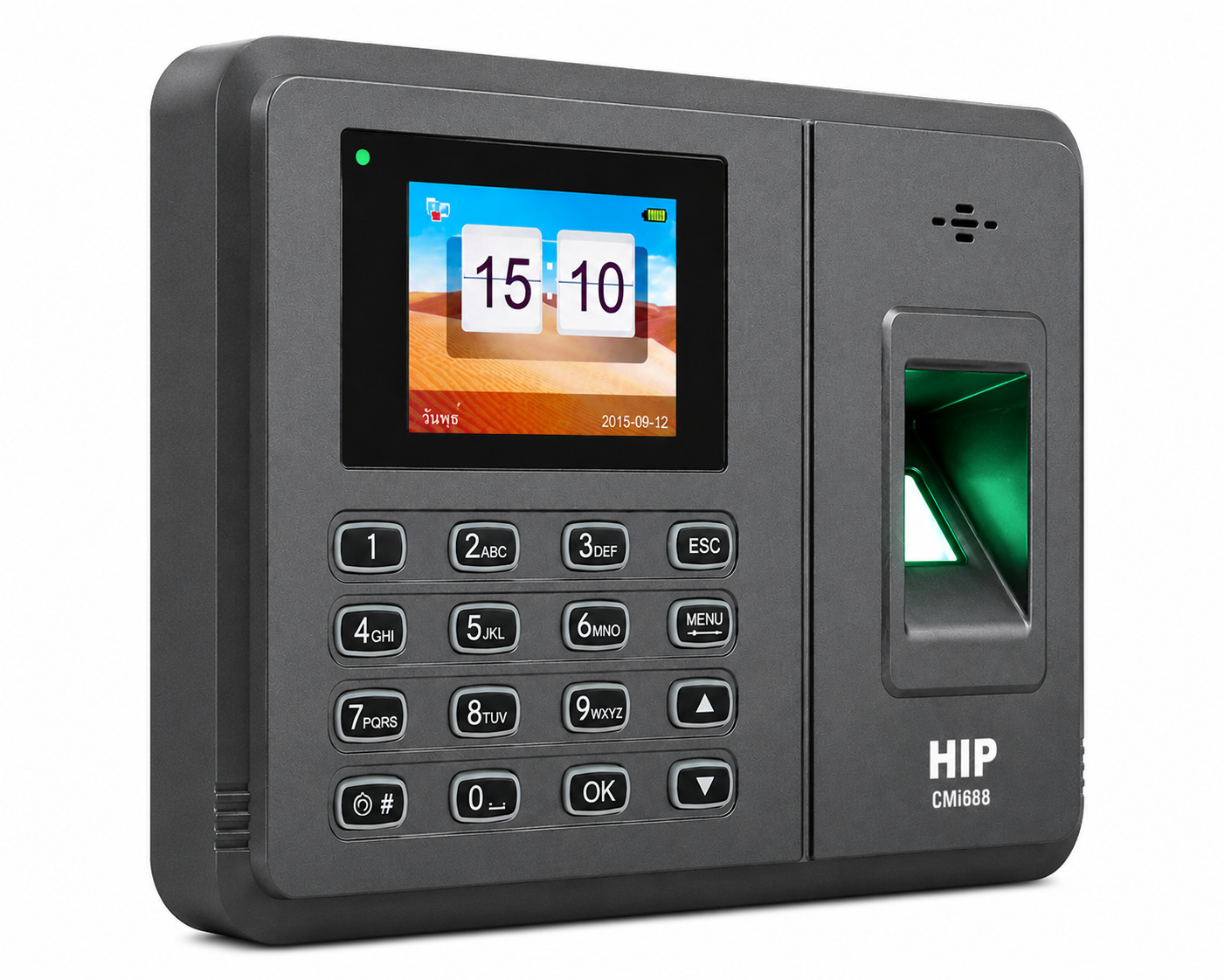 เครื่องสแกนนิ้ว HIP รุ่น CMI688 สีเทาเข้ม_2