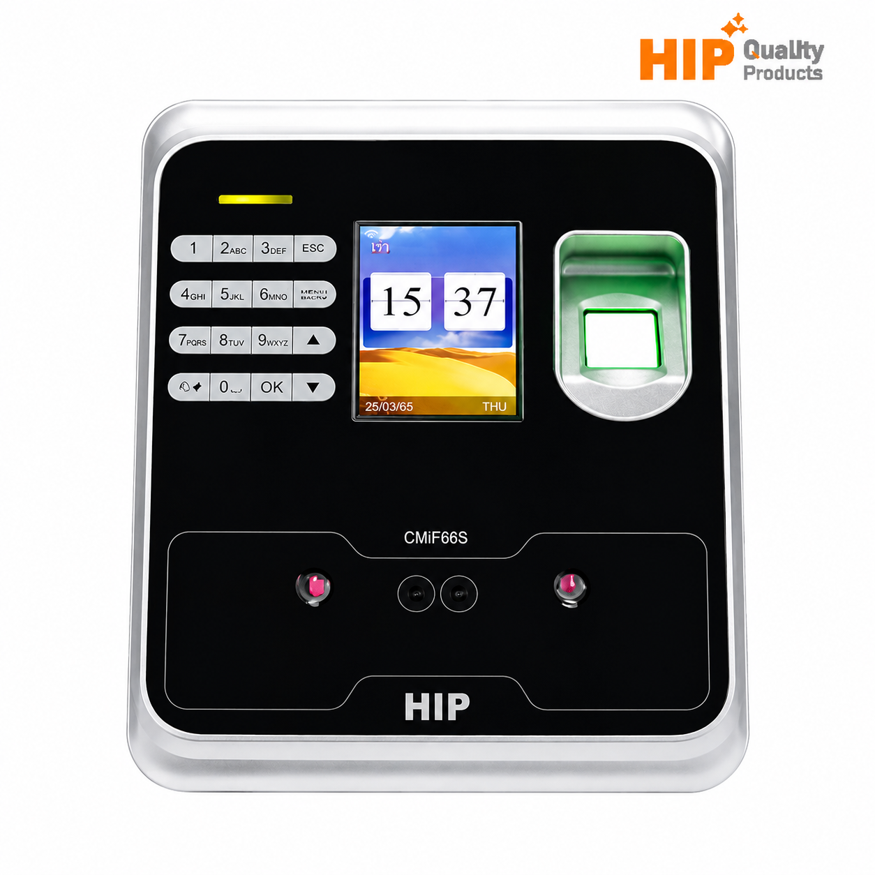 เครื่องสแกนใบหน้า HIP รุ่น CMIF68S สีดำ_0