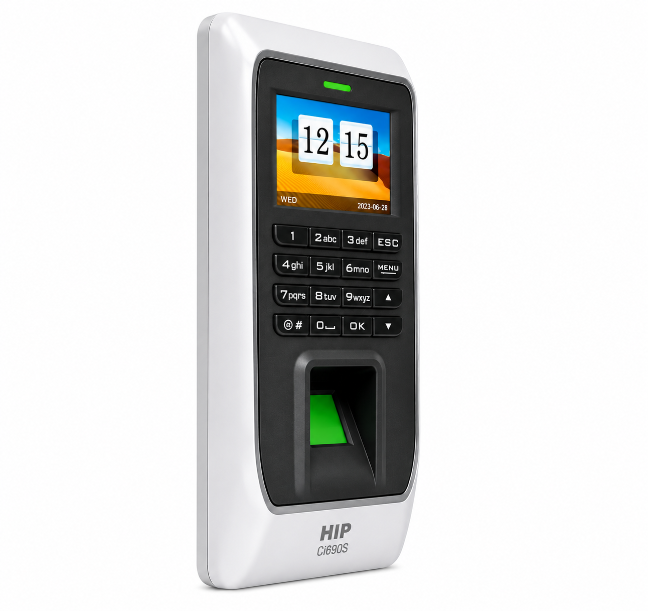 เครื่องสแกนลายนิ้วมือ HIP รุ่น CI690S BLACK รองรับ 10000 USER_2