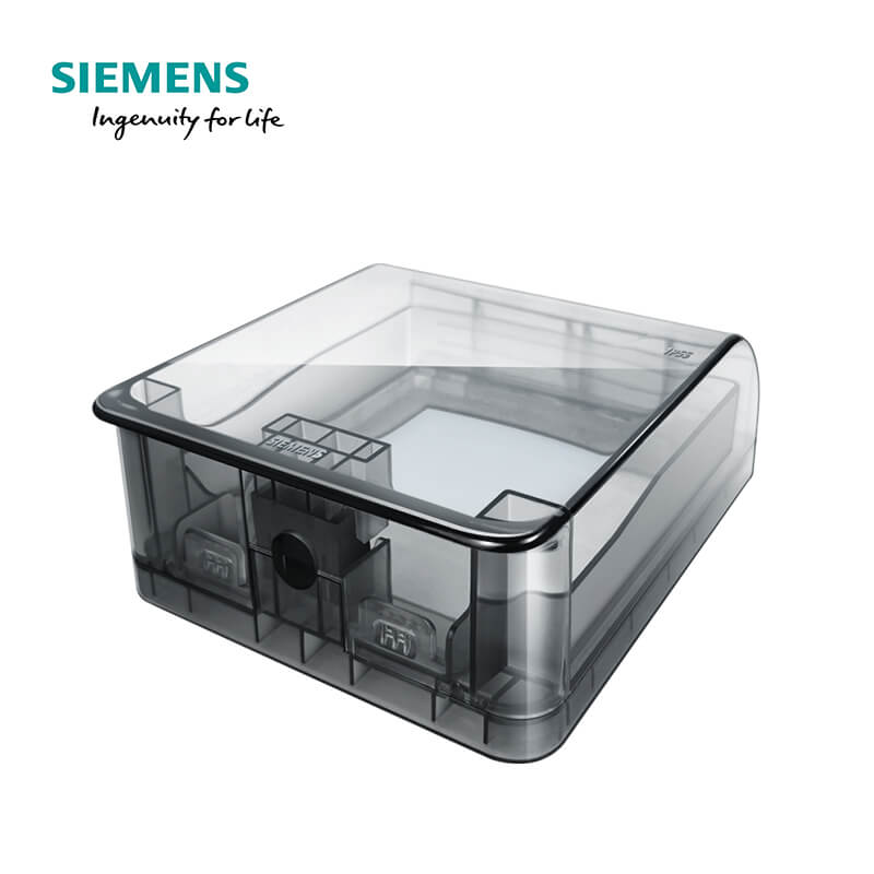 ฝากันน้ำสำหรับเต้ารับ SIEMENS ซีรีส์ AZIO ขนาด 86 มม. สีขาว