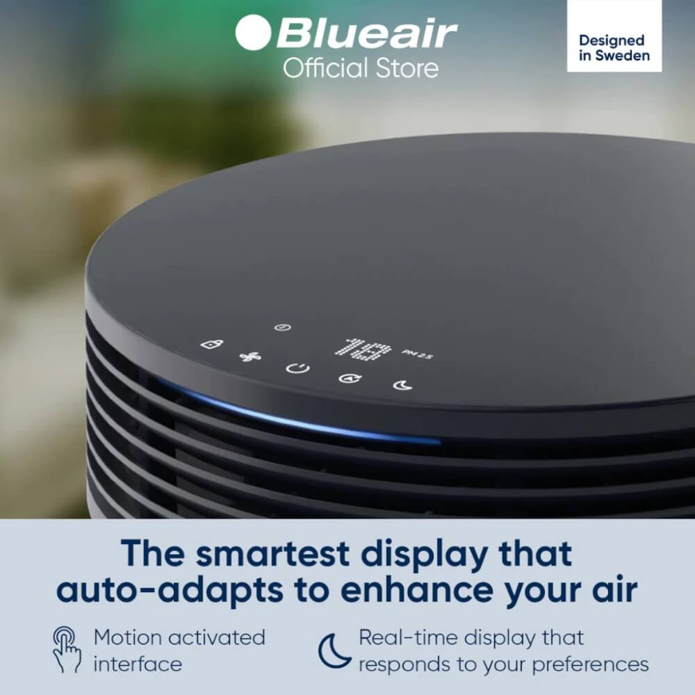 เครื่องฟอกอากาศ BLUEAIR รุ่น BLUE SIGNATURE (เหมาะกับพื้นที่ 65-156 ตร.ม.)